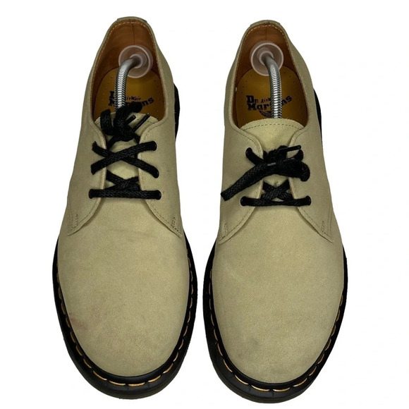 Dr. Martens Men's 1461 Oxford  in Pale Olive.  Sz: 12 - Picture 4 of 12
